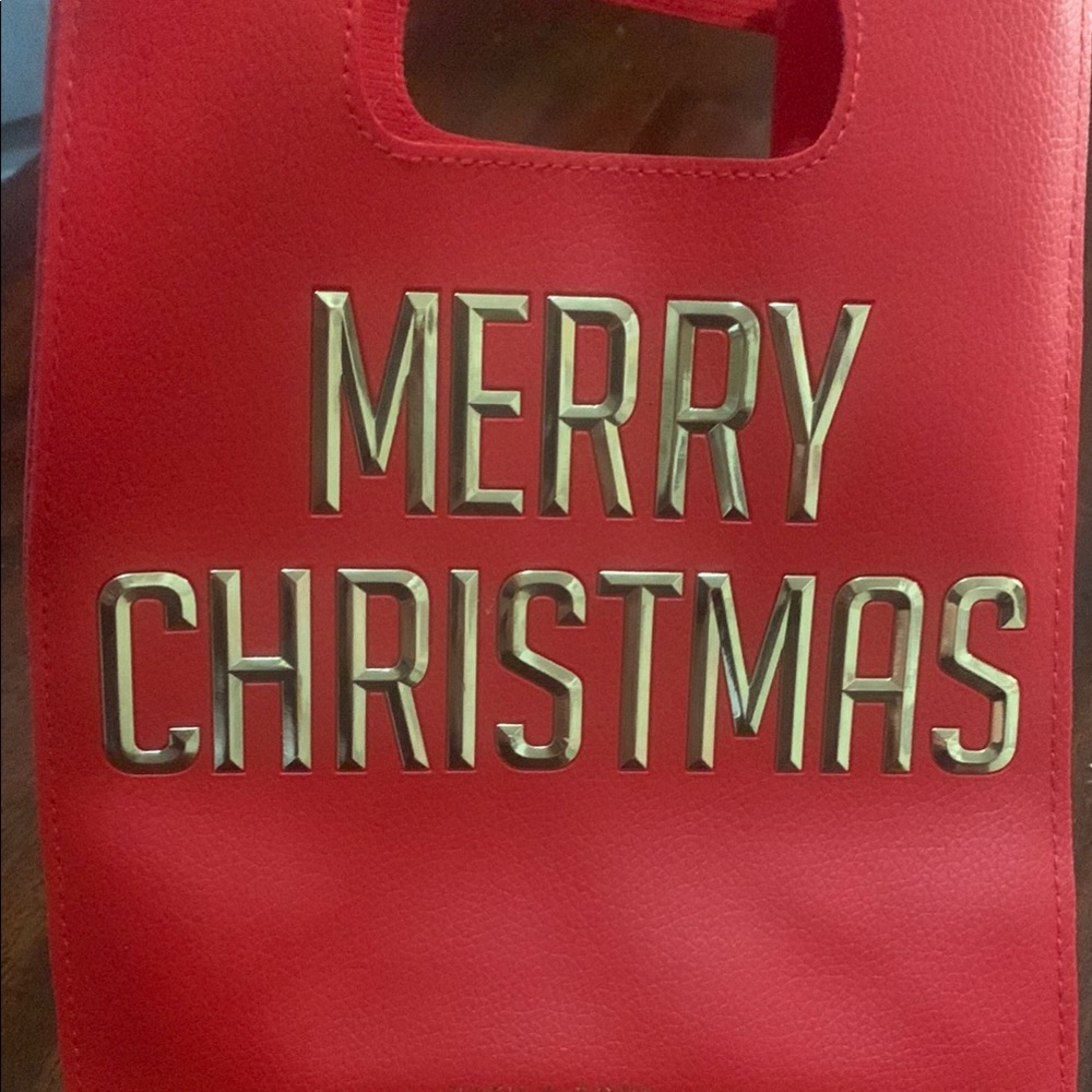 Red Merry Christmas Tote